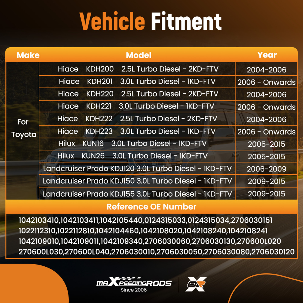 Alternateur compatible pour Toyota Landcruiser Prado KDJ120 KDJ150 KDJ155 3.0L 1KD-FTV