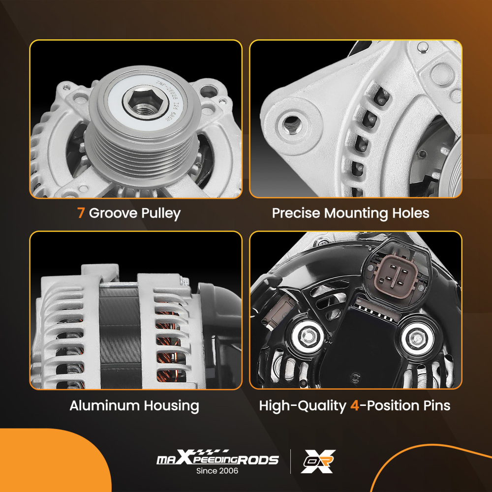 Alternateur compatible pour Toyota Landcruiser Prado KDJ120 KDJ150 KDJ155 3.0L 1KD-FTV