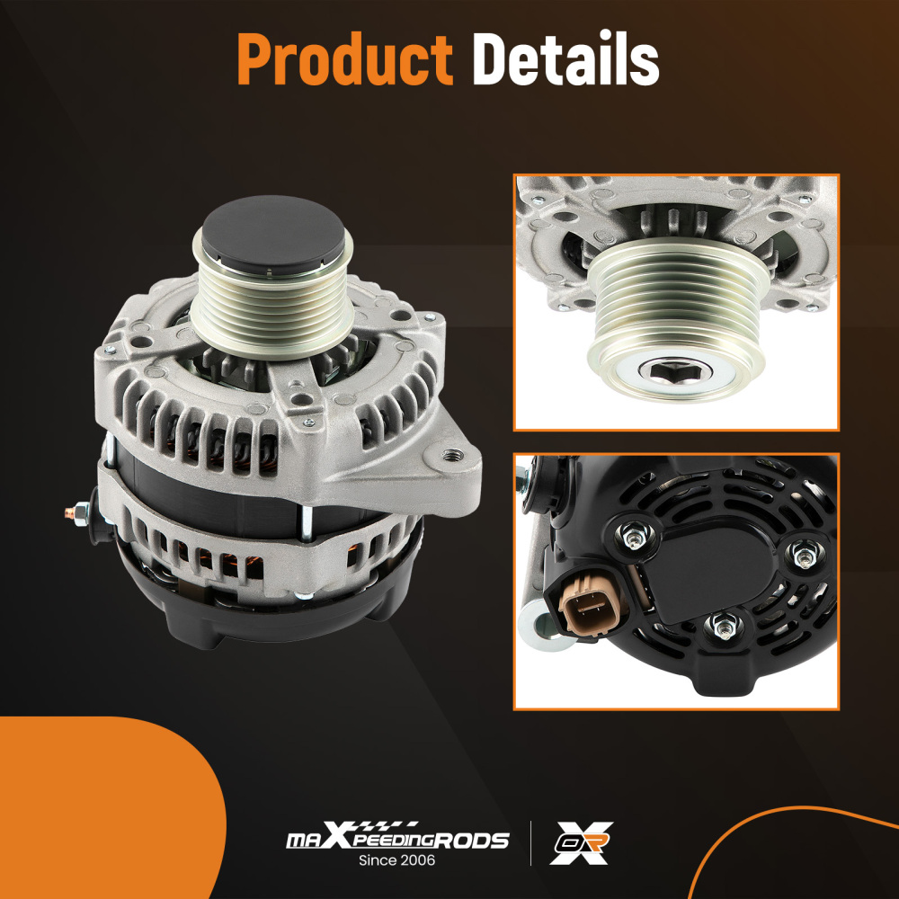 Alternator compatible for Toyota Hilux D4D compatible for Hiace KDH200 KUN16R KUN26R KZN156 2.5L 3.0L