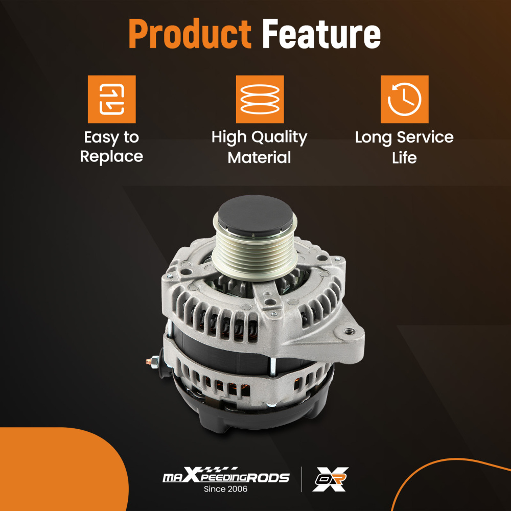 Alternator compatible for Toyota Hilux D4D compatible for Hiace KDH200 KUN16R KUN26R KZN156 2.5L 3.0L