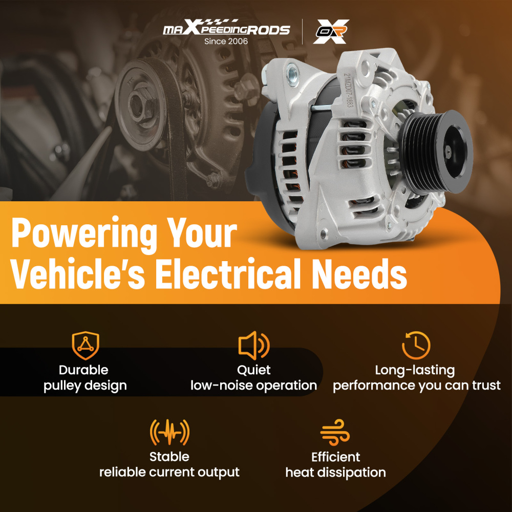 Alternator compatible for Toyota Landcruiser HDJ80 Turbo eng.1HD-T 4.2L Diesel 1997 1998