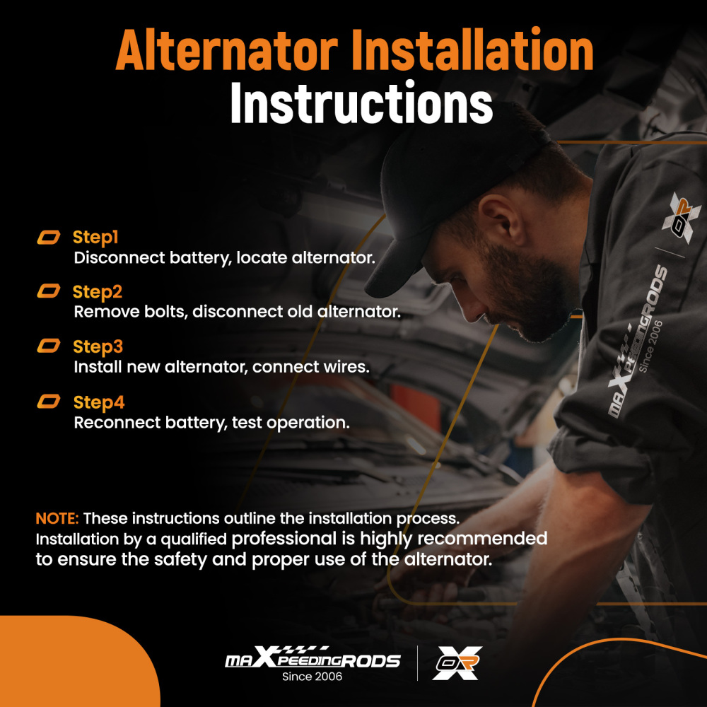 Alternator compatible for Toyota Camry 2.4L compatible for Highlander 2.4L Solara 2.4L 2004-2008