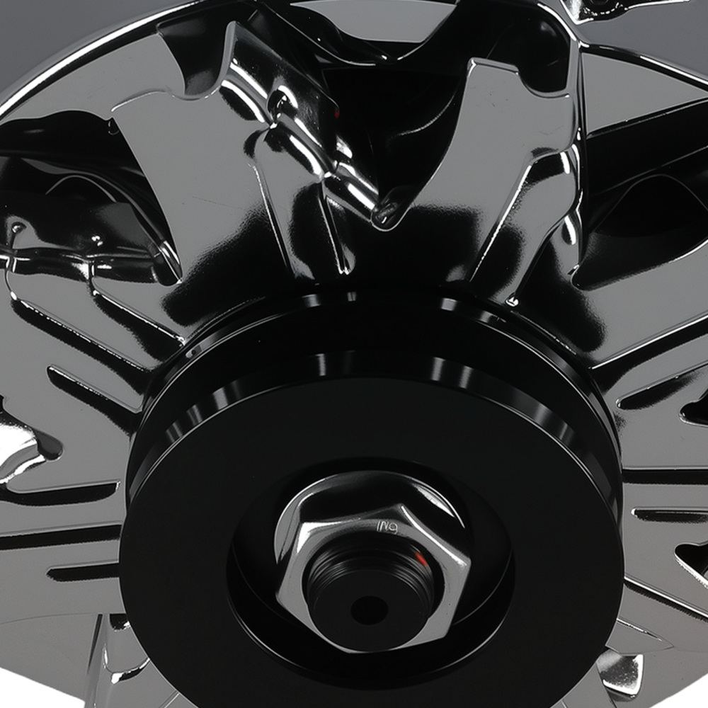 110A Alternator compatible for Chevrolet GMC Buick 1973-1989 12V CW 1-Groove V1 Pulley