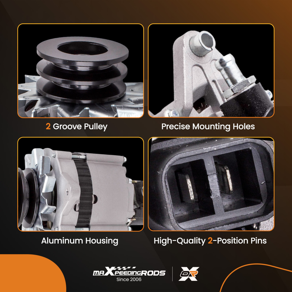 Alternatore compatibile per Nissan Navara SD22 SD23 SD25 D21 TD25 TD27 Terrano 2310043G05