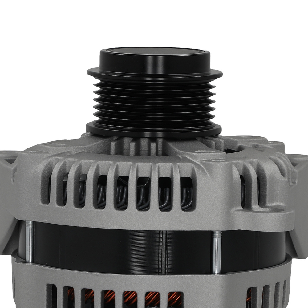 12V Alternator 150A compatible for Chevrolet Silverado 2500 HD 6.0L 2015-2019 S6 Pulley