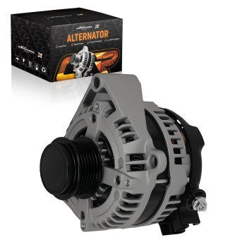 12V Alternator 150A compatible for Chevrolet Silverado 2500 HD 6.0L 2015-2019 S6 Pulley