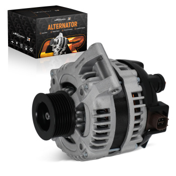 110A 12V Alternator compatible for Acura RDX 2.3L 2007-2012 104210-5160 CW Pulley