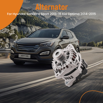 Alternator compatible for Hyundai Santa Fe Sport 2013-2016 compatible for Kia Optima Sorento 2013-15 New