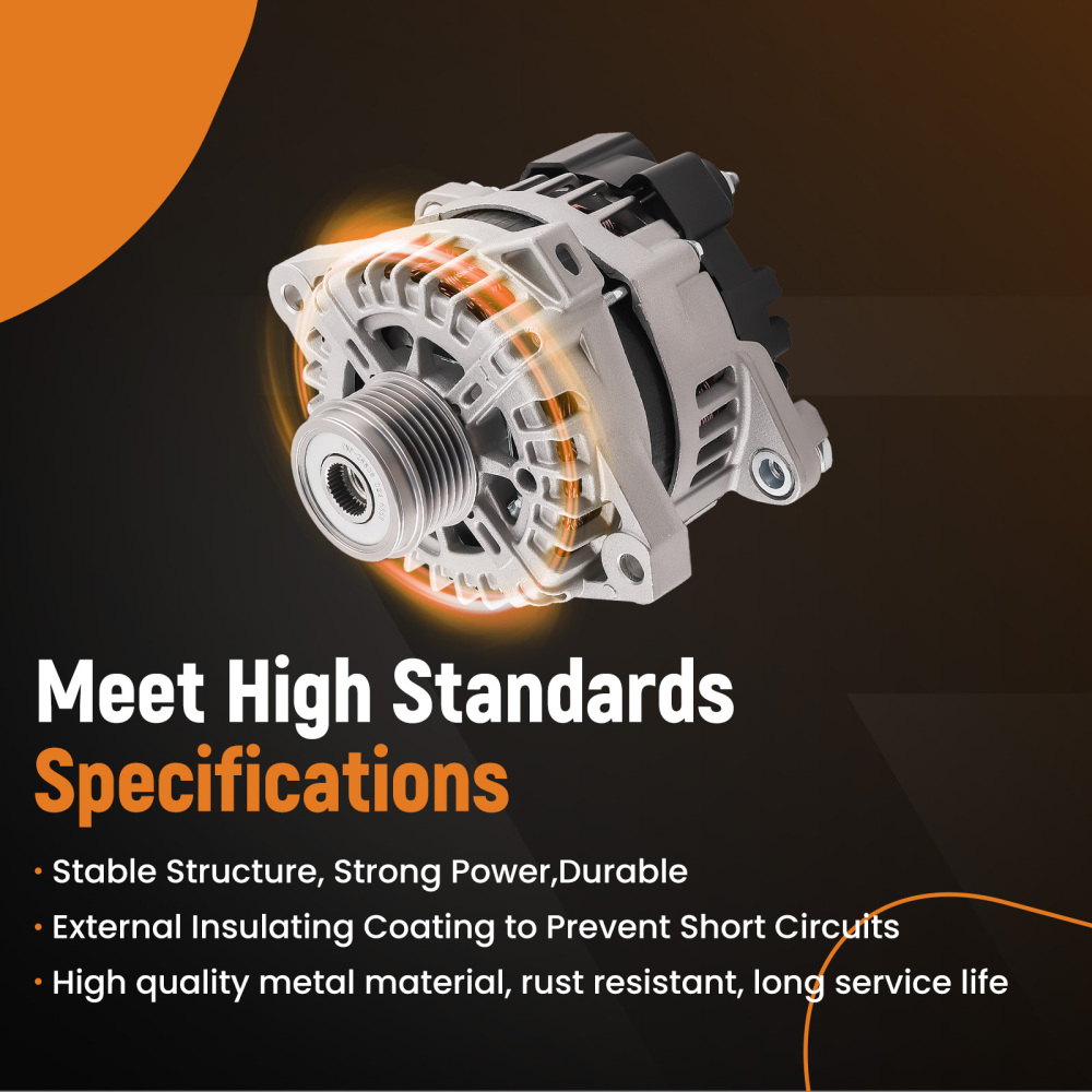 Alternator compatible for Hyundai Santa Fe Sport 2013-2016 compatible for Kia Optima Sorento 2013-15 New