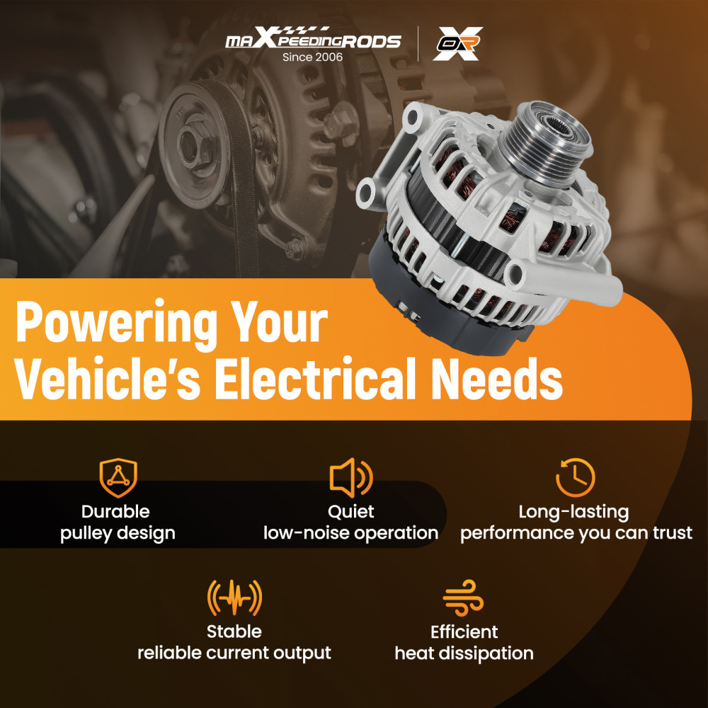 Alternator compatible for Ford Transit Custom 2.2 TDCi compatible for FWD 2012-2017 1745661 9674987580