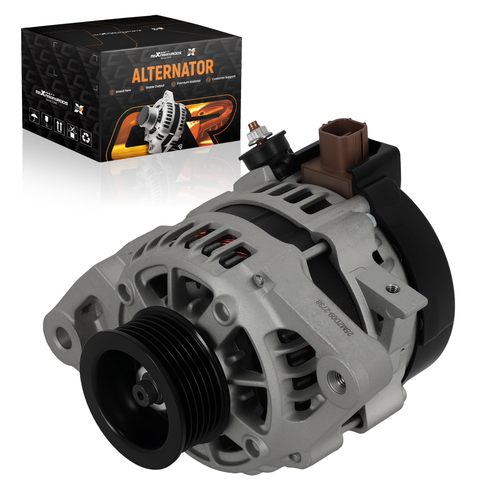 Front Alternator compatible for Toyota Yaris Vios 1.0 Petrol 2005-2011 27060-40010 80A 14V