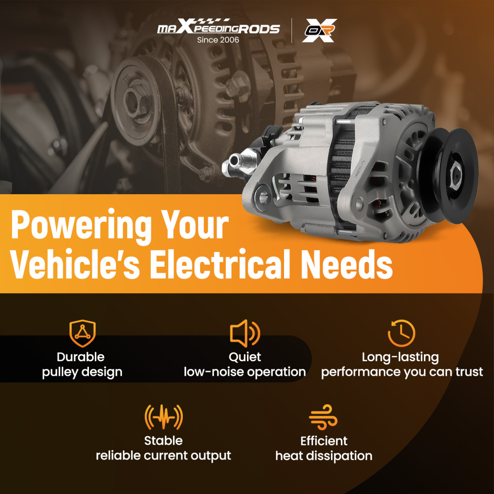 Alternator compatible for ISUZU Holden RA Rodeo 3.0 TD 4JH1TC 4JJ1TC 4x4 2003-2008 LR160503