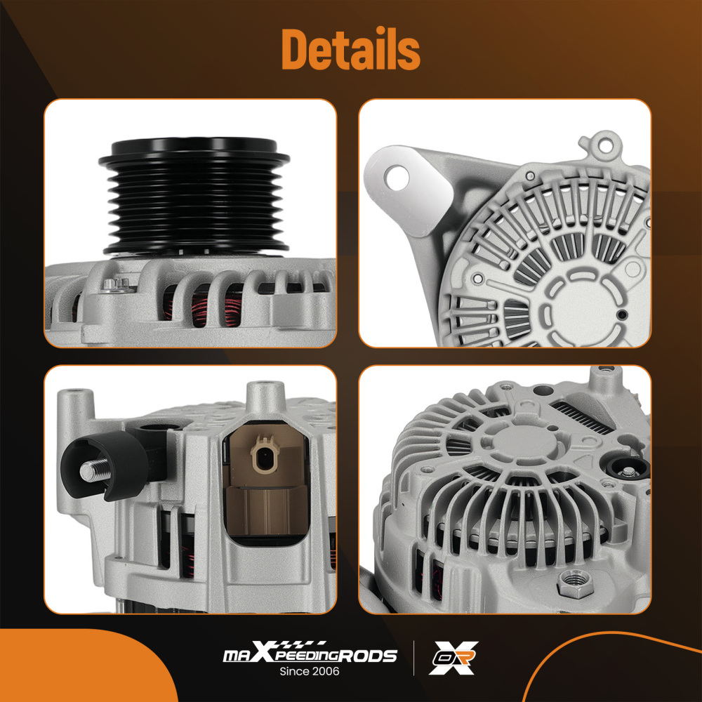 110AMP 12V 7PV Alternator compatible for Honda Accord Sport 2.4L 2013-2017 31100-5A2A02