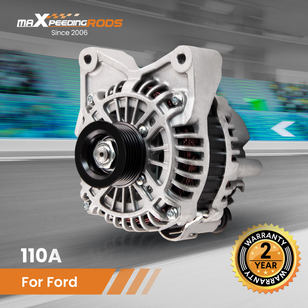 New Alternator compatible for Ford Falcon Fairlane BA AU2 AU3 Petrol 6cyl 4.0L1998-2005 12V 2 Pins