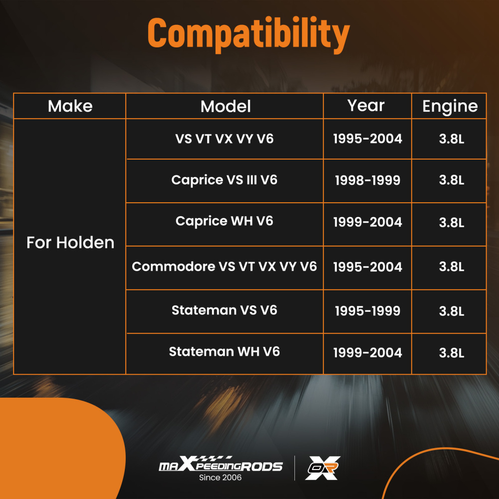 Alternator compatible for Holden Commodore VS VT VX VY VU V6 Stateman WH V6 3.8L 110A 95-04