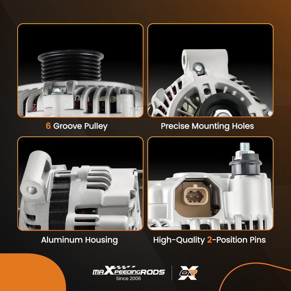 Alternator compatible for Holden Commodore VE 3.6L V6 Statesman Caprice WM V6 3.6L 06-13