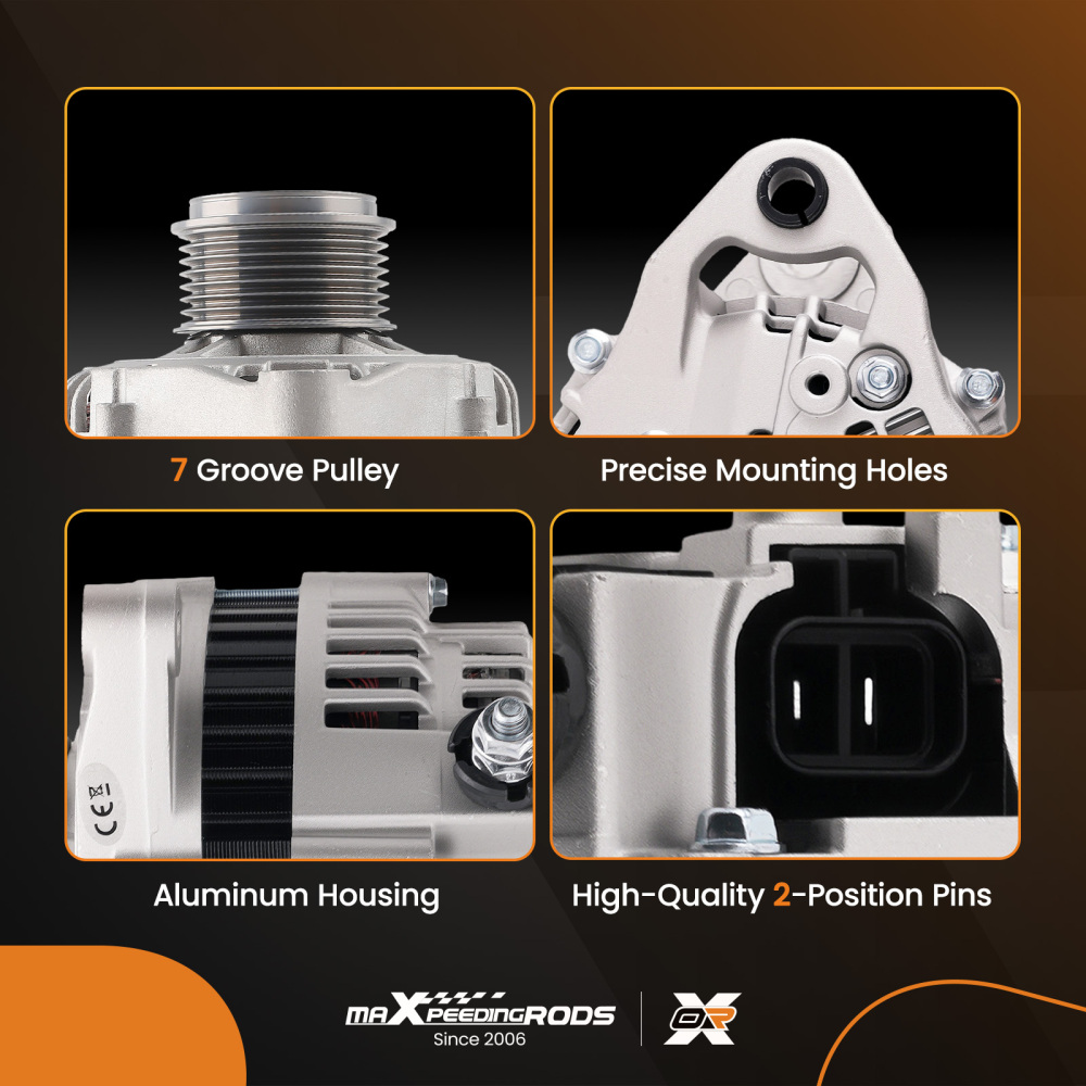 Compatible for Nissan Patrol GU Y61 ZD30DDTi2001-2015 Clutch Pulley LR190-752 Alternator