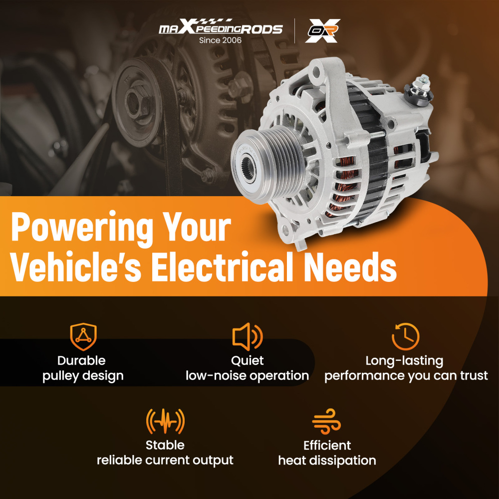 Compatible for Nissan Patrol GU Y61 ZD30DDTi2001-2015 Clutch Pulley LR190-752 Alternator