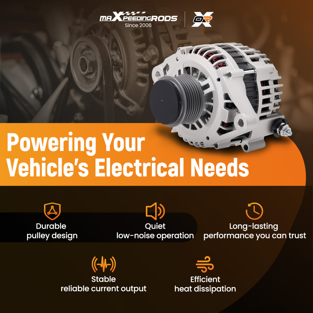 Compatibile per Nissan Patrol GR MK2 3.0 DTI 2000-2006 90AMP Nuovo Completo Alternatore 14 V