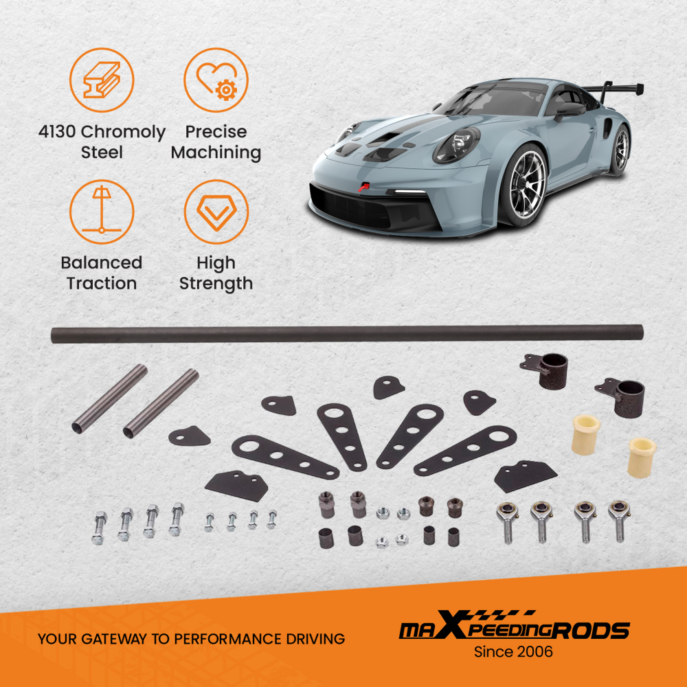 ANTI-ROLL BAR KIT 24 - 36 INCH FRAME RAIL WIDTH 8.5 - 10.2 INCH ARMS ANTI-SW KIT