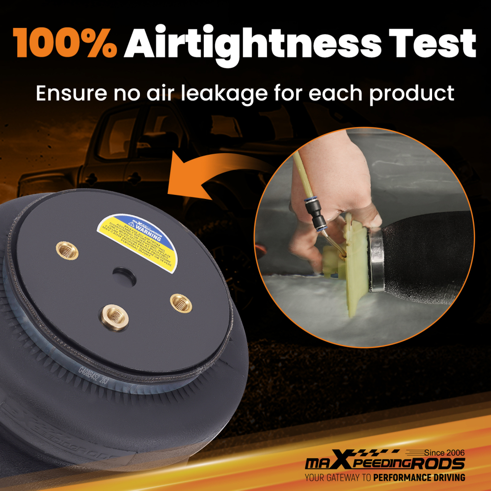 Air Suspension Spring Kit 7500lbs compatible for Ford F-550 Commercial Chassis 1994-2025