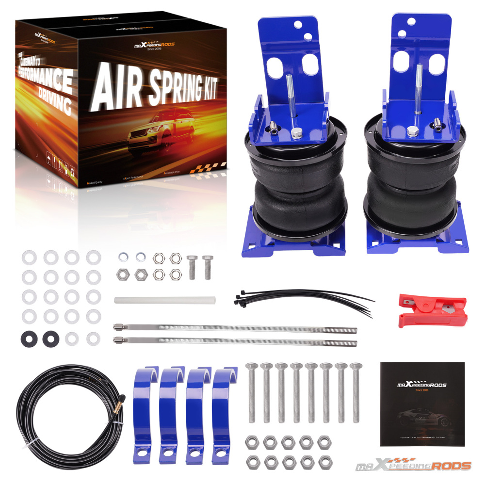 Air Helper Spring Bag Kit 5000lbs compatible for Ford Motorhome E-450 Class C 1996-2008