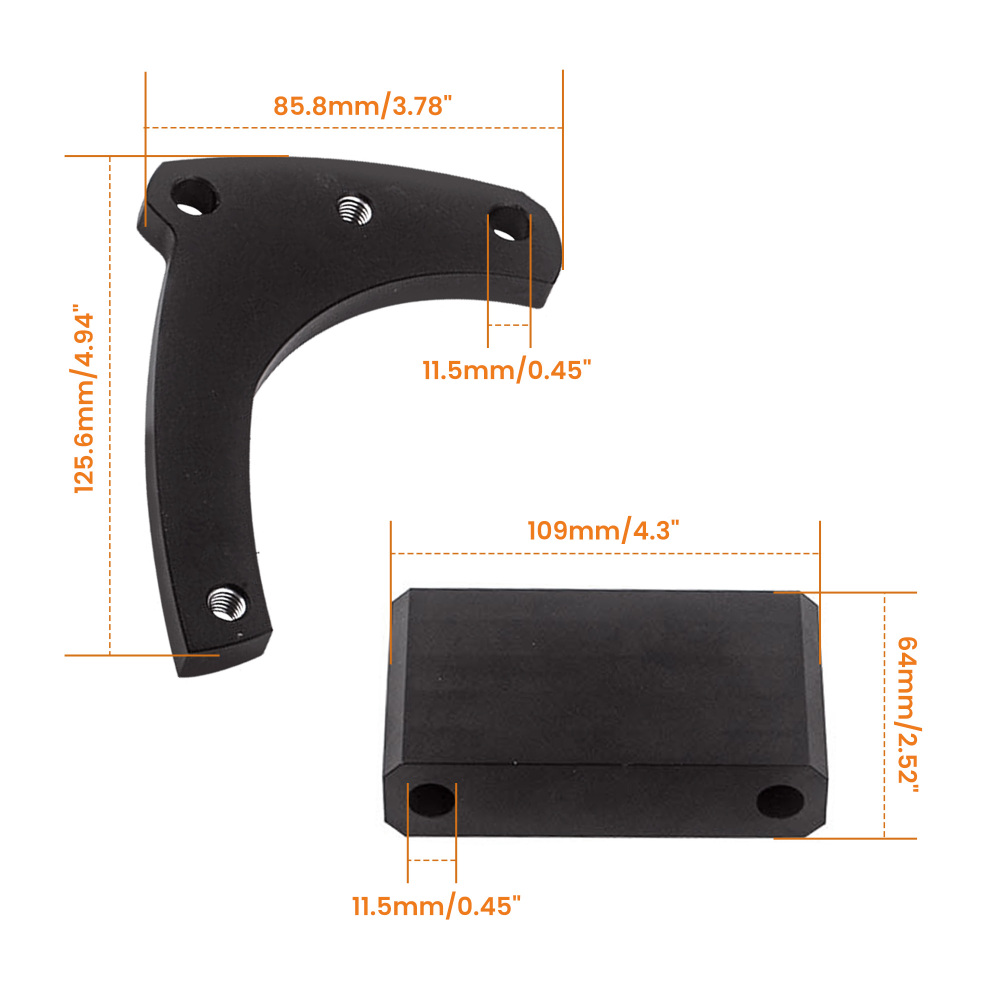 Compatible for Chevy Big Block Alternator Bracket Short Water Pump BBC SWP EWP 396 427 454