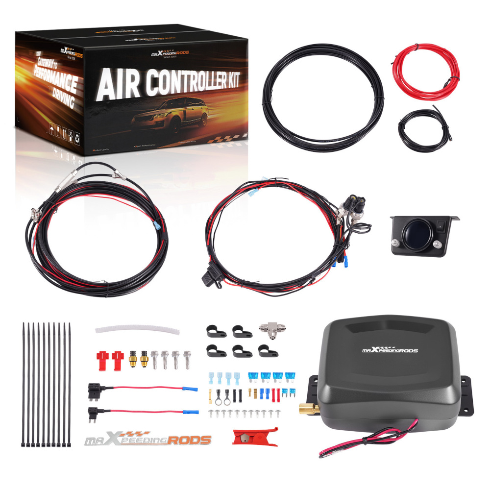 Dual-Path Air Compressor Controller Kit compatible for Ford Toyota Ford Van Motorhome SUV