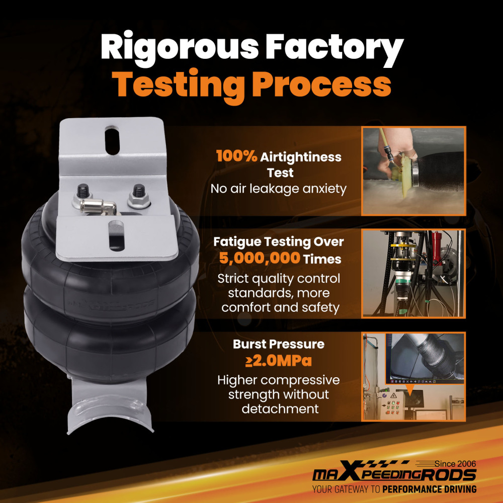 Towing Air Suspension Spring Bag Kit compatible for Holden Rodeo RA 4X2 V64X4 2003-2008