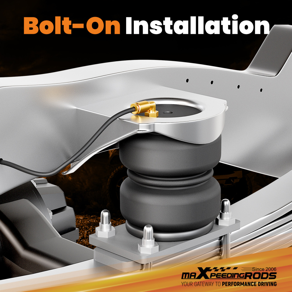 Towing Air Suspension Spring Bag Kit compatible for Holden Rodeo RA 4X2 V64X4 2003-2008