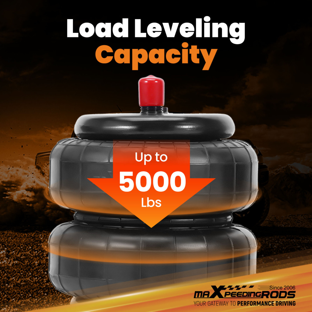 Towing Air Spring Bag Kit compatible for Toyota Hilux N100 GGN120 GUN122 GUN123 GGN15 KUN16