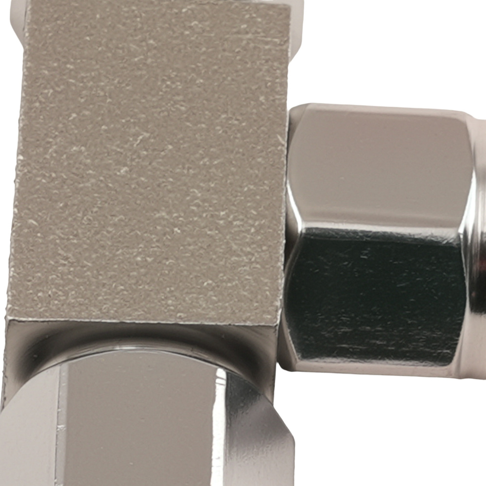 Stainless Steel Tee Pneumatic Air Pipe Quick Fitting Connector 3 Way