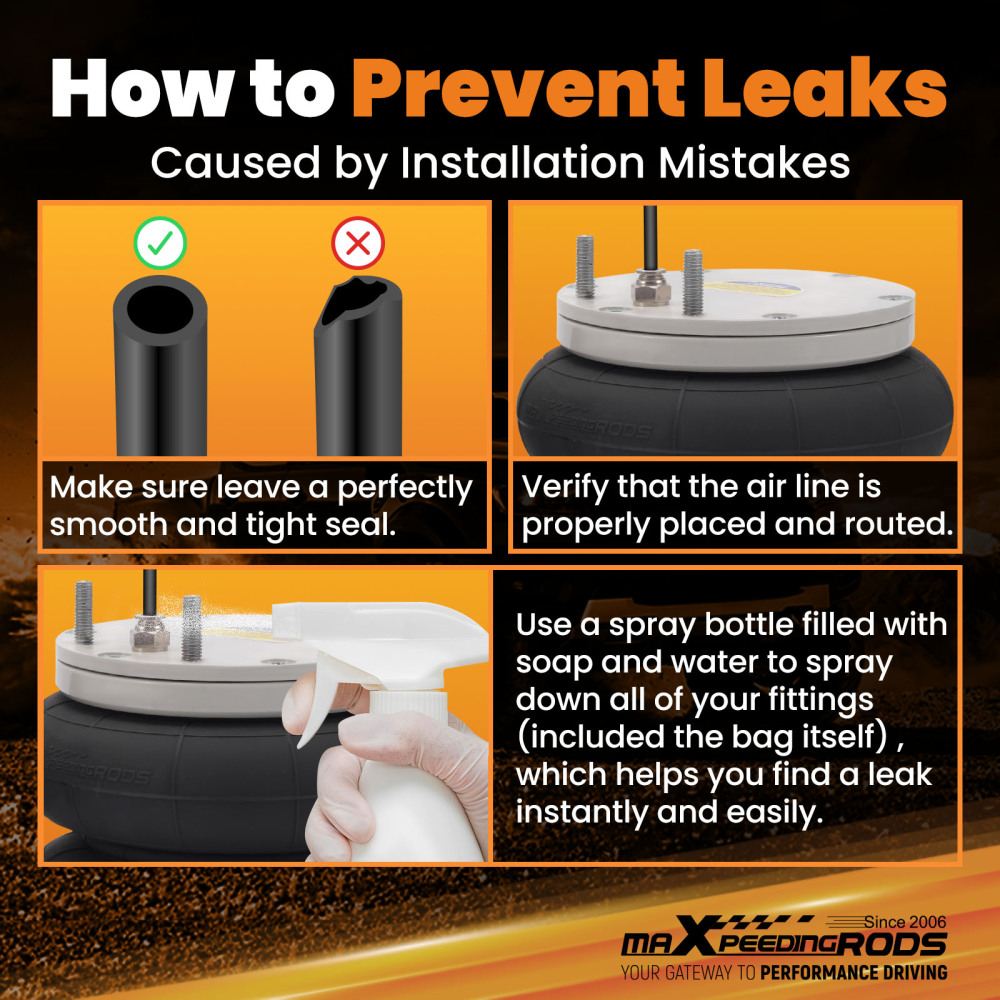 Air Suspension Kit W/ Compressor Dual Gauge compatible for Renault Master 2010-2024 4000KG