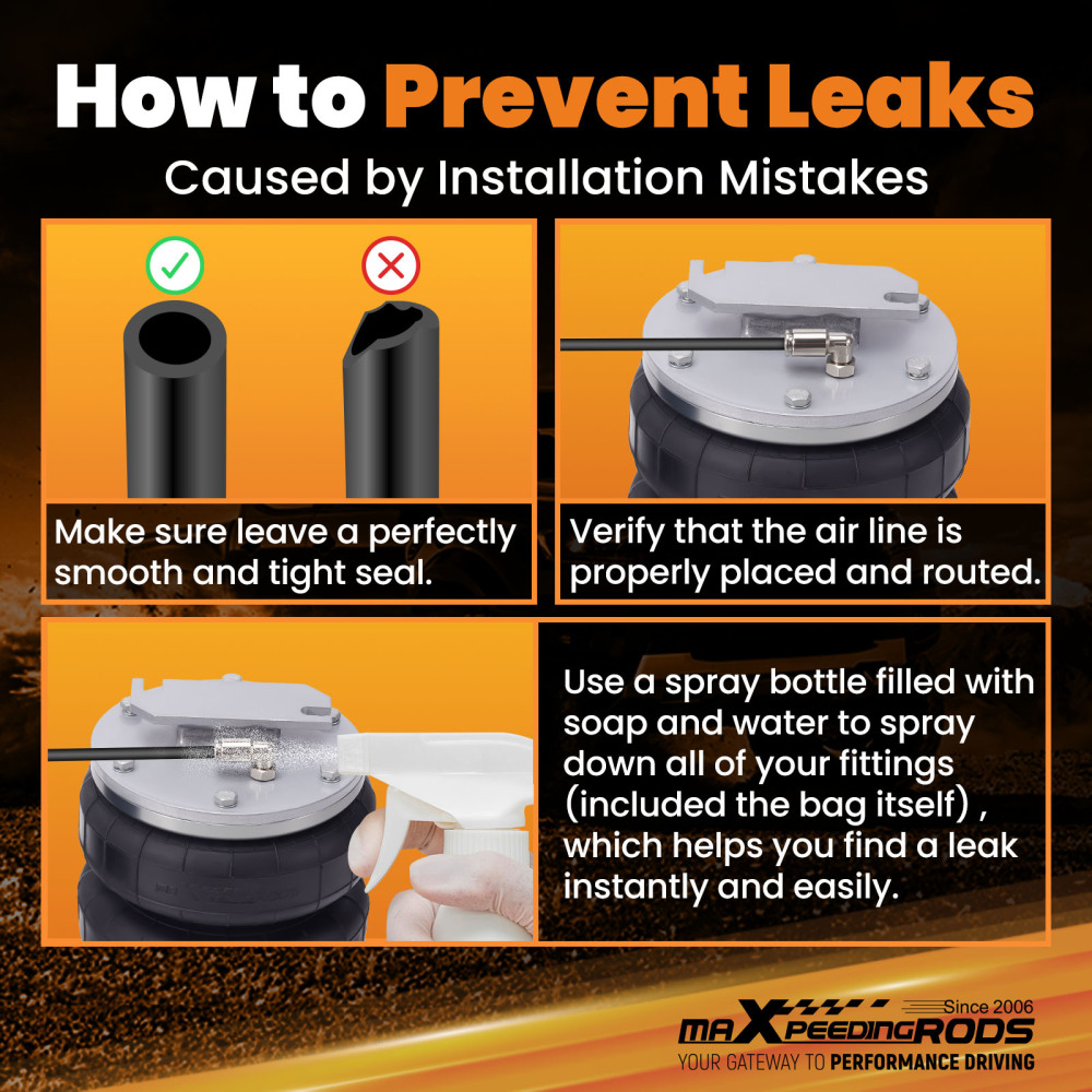 Air Suspension Spring Bag Load Assist Kit compatible for Ford Falcon RTV Ute BA 1960-2017