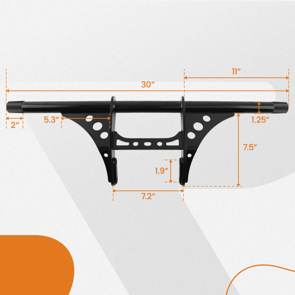 Anti-Crash Engine Guard Bar compatible for Harley Sportster 883 1200 2004-Later Protection