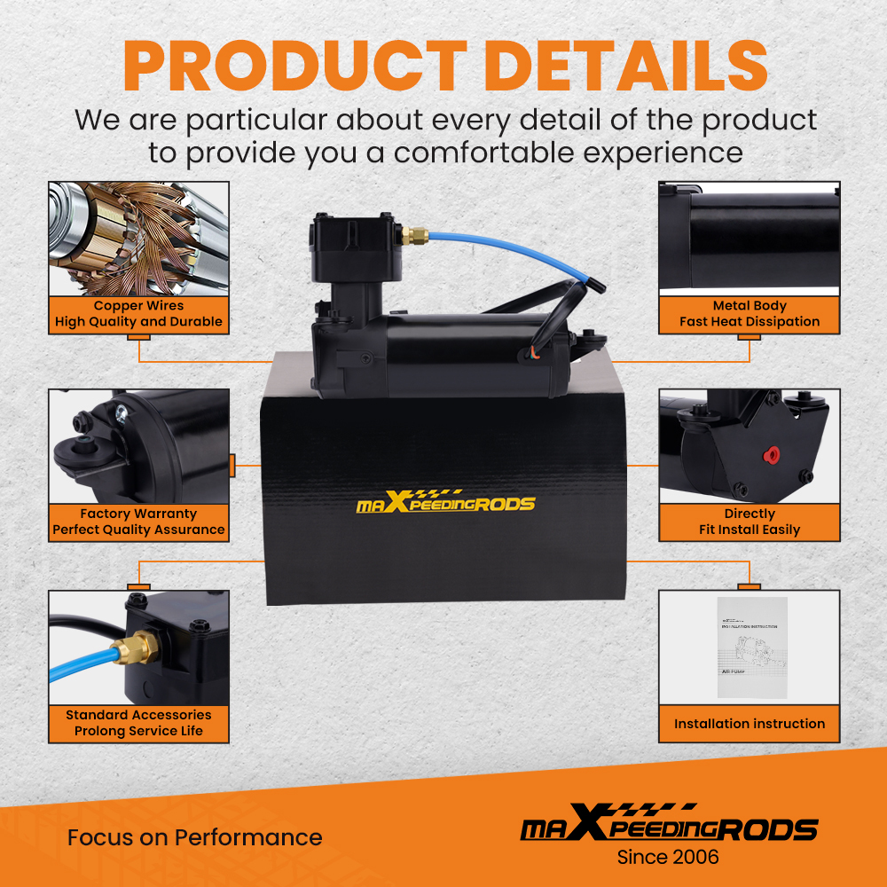 Air Suspension Compressor Pump compatible for Land Rover Range Rover P38 95-02 ANR3731 SALE