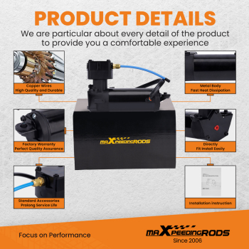 Air Suspension Compressor Pump compatible for Land Rover Range Rover P38 95-02 ANR3731 SALE