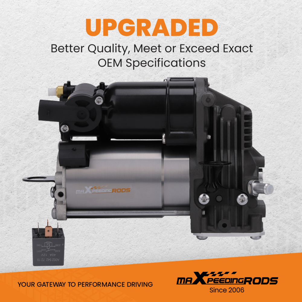 AIR SUSPENSION COMPRESSORPUMP compatible for MERCEDES BENZ W164 X164 ML350 GL 1643200204
