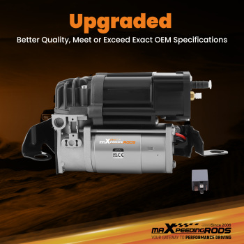 Compresseur de suspension pneumatique avec Support compatible pour Mercedes W213 S213 W205