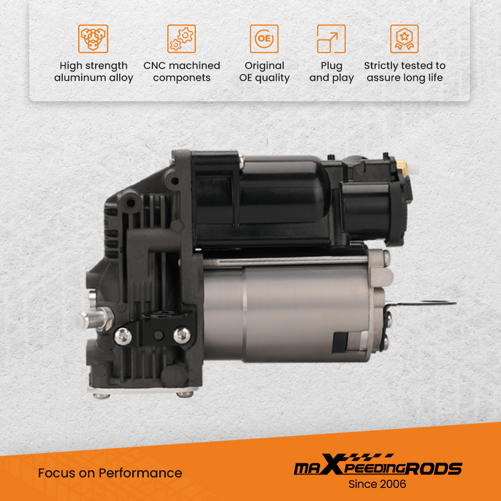 Air Suspension Compressor Pump S350 S400 S550 A2213200704 compatible for Mercedes W221 W216