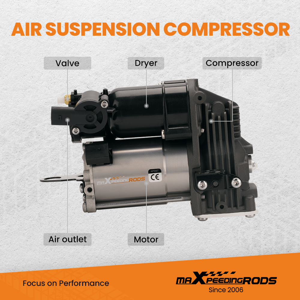 Pompe de suspension dair de compresseur compatible pour Mercedes classe S W221 S320 CDi