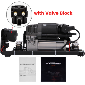 Aria Compressore Sospensioni + Valvola + Staffa compatibile per BMW 5 F11 F07 7 F01 F02 F03