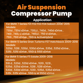Air Suspension Compressor bracket Valve Block compatible for BMW 5 series F10 37206875176