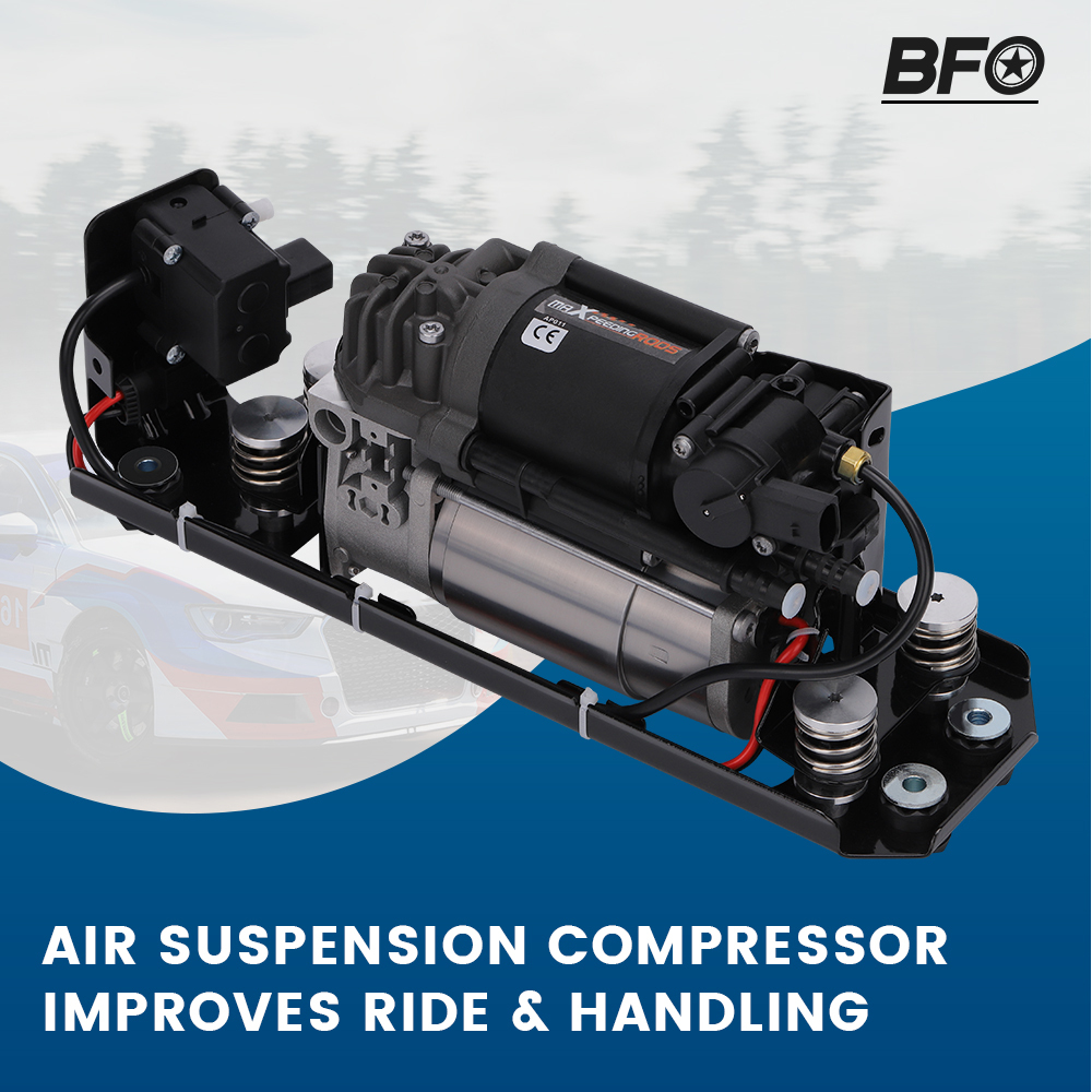 Pompa del compressore della sospensione dellaria con staffa e unità di controllo della valvola compatibile perBMW 5 F07