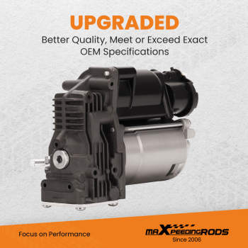 Air Suspension Compressor Pump compatible for BMW X5 E70 X6 E71 2008-2014 37206799419