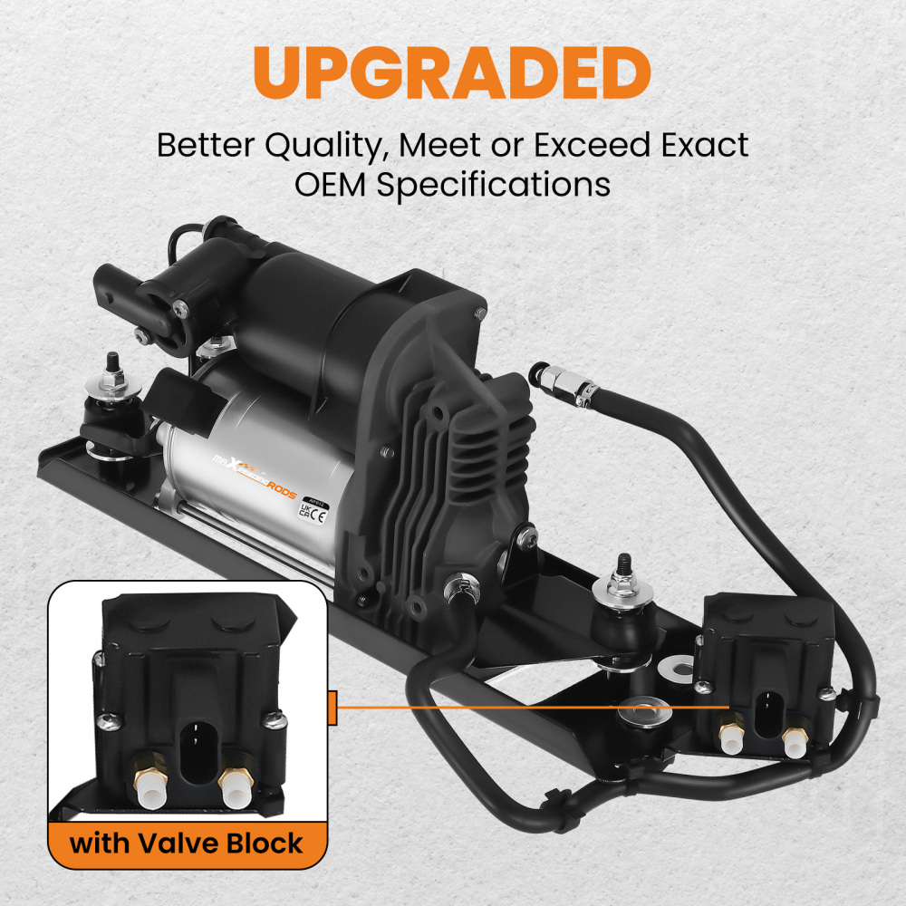 Compresseur Suspension Pneumatique Bloc Délectrovanne compatible pour Bmw Série 5 E61 520d