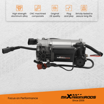 Air Suspension Compressor Pump compatible for Bentley Supersports Coupe 2-Door 3D0616005K