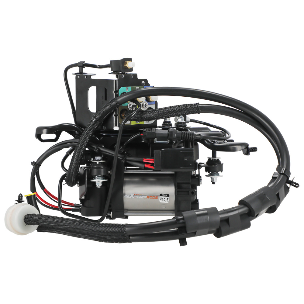 Air Suspension Compressor + Valve Block compatible for Jeep Grand Cherokee WK2 2010-2017