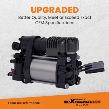 Air Suspension Compressor Pump compatible for Jeep Grand Cherokee 2011-2020 compatible for RAM 1500 13-19
