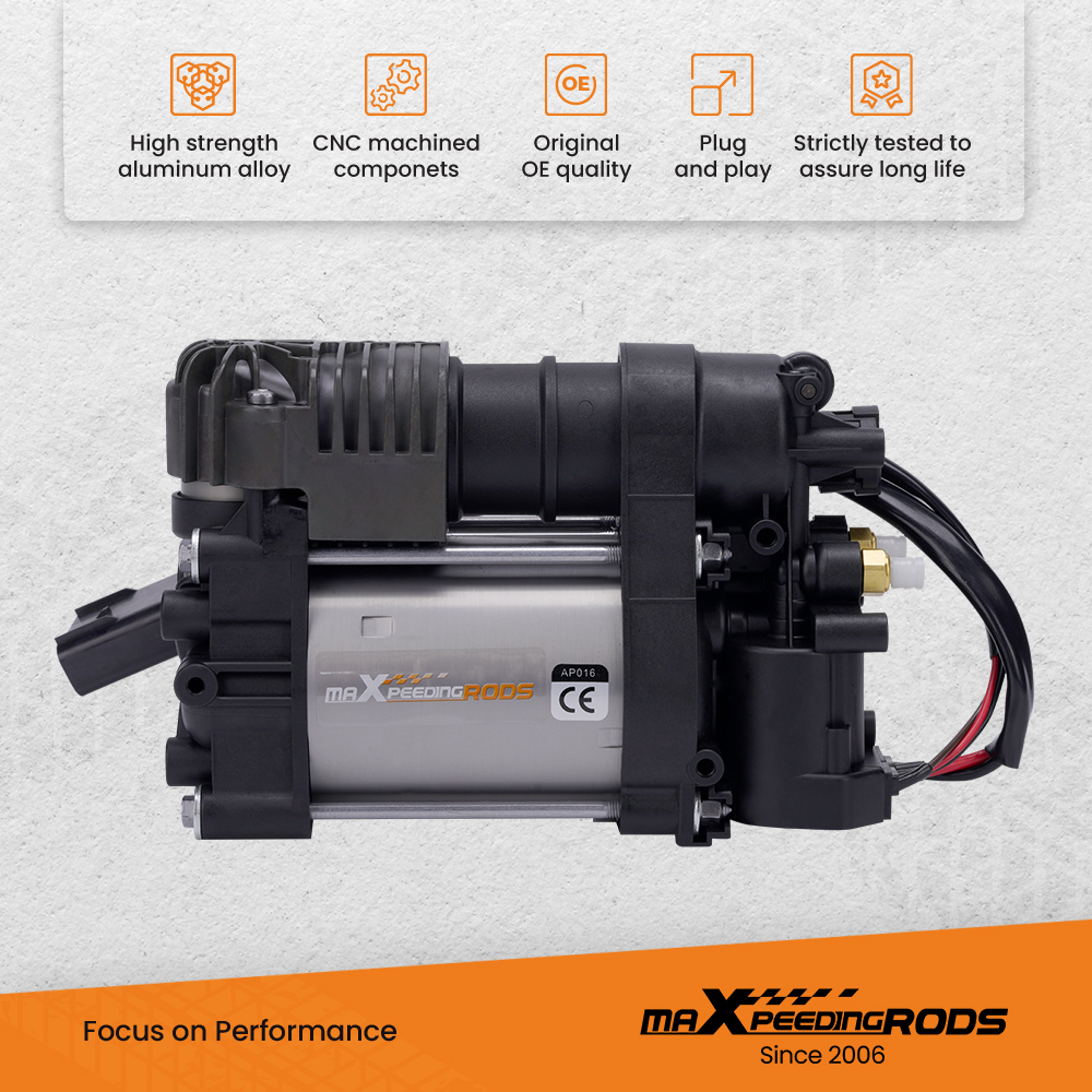 Air Suspension Compressor Pump compatible for Jeep Grand Cherokee 2011-2020 compatible for RAM 1500 13-19